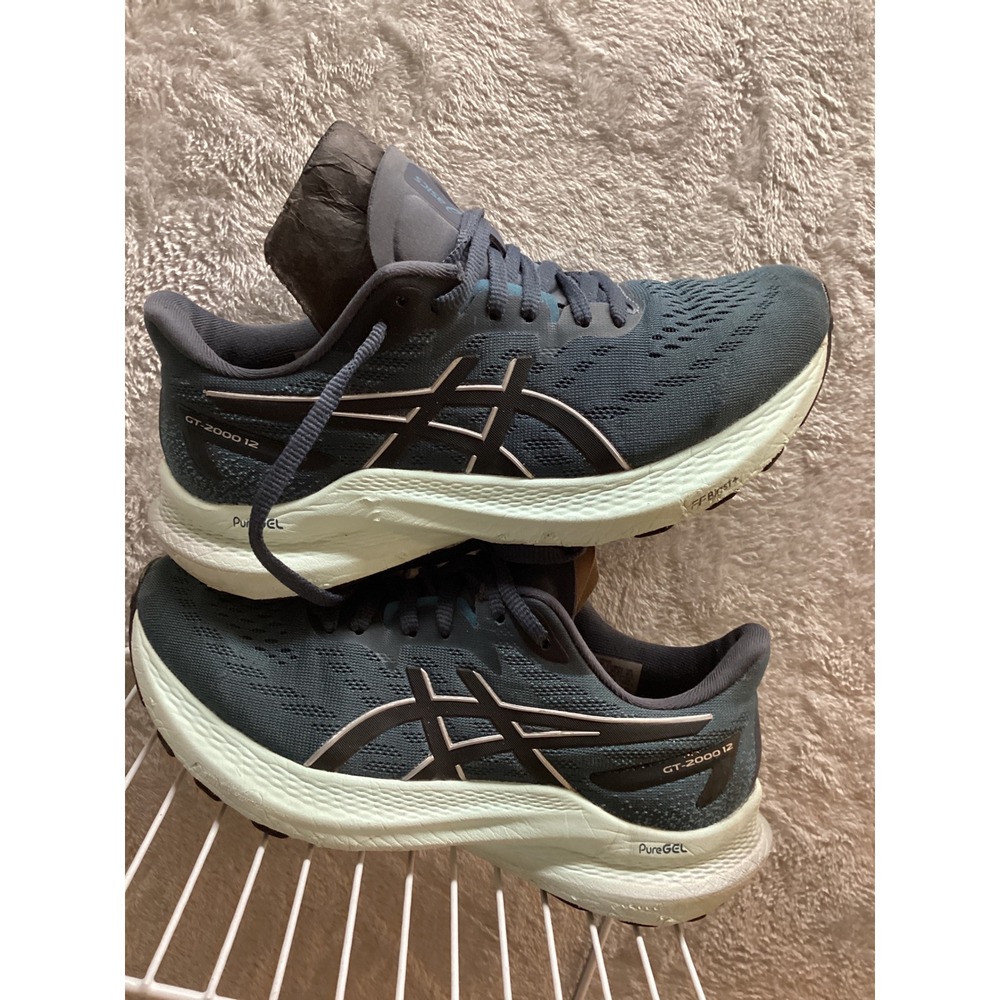 ASICS GT 2000 12 Women's Running Shoes Deep Teal Pink Accent Size 9 - Picture 2 of 11